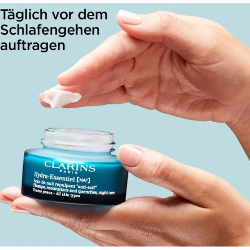 Hydra-Essentiel [HA²] Soin de nuit repulpant "anti-soif" - Toutes peaux von CLARINS
