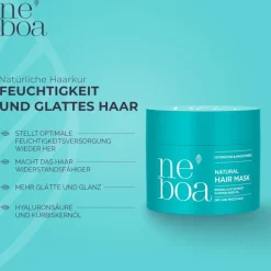 Hydration & Smoothness Natural Hair Mask Dry & Frizzy Hair von Neboa