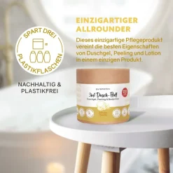 3in1 Duschpflege Dusch-Fluff Zitrone Vanille von puremetics