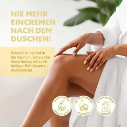 3in1 Duschpflege Dusch-Fluff Zitrone Vanille von puremetics
