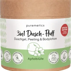 3in1 Duschpflege Dusch-Fluff Apfelblüte von puremetics