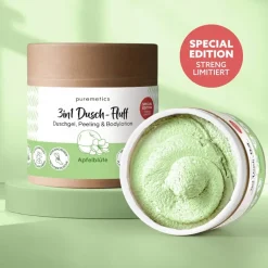 3in1 Duschpflege Dusch-Fluff Apfelblüte von puremetics