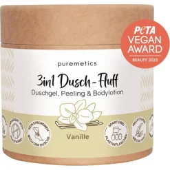 3in1 Duschpflege Dusch-Fluff Vanille von puremetics