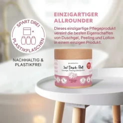 3in1 Duschpflege Dusch-Fluff Frühlingsgarten von puremetics