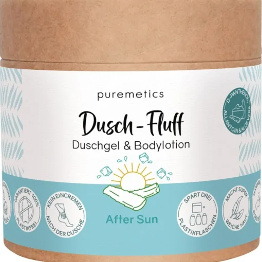 3in1 Duschpflege Dusch-Fluff After Sun von puremetics