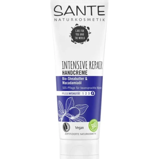 Intensive Repair Handcreme Bio-Sheabutter & Macadamiaöl von Sante Naturkosmetik
