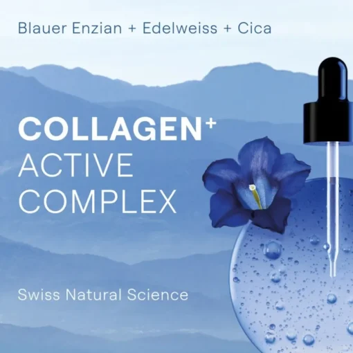 Intensivpflege Anti-Falten Serum Blauer Enzian & Edelweiss Reduziert tiefe Falten & strafft die Haut von Weleda