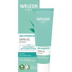 Intensivpflege 48H Hydration Creme-Gel Sofort Feuchtigkeit für normale & trockene Haut von Weleda