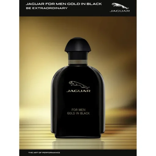 Jaguar Classic Men Gold in Black Eau de Toilette Spray