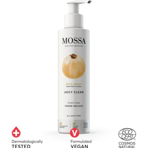 Juicy Purifying Creme-Mousse von Mossa