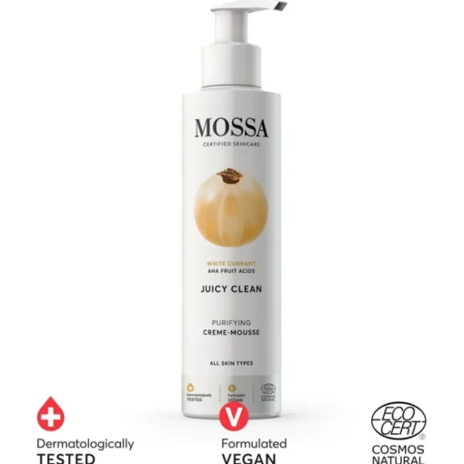 Juicy Purifying Creme-Mousse von Mossa
