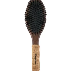 Korkgriff Pflegebürste Oval Combo 10-reihig von Regincós