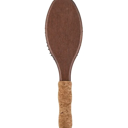 Korkgriff Pflegebürste Oval Nylon 10-reihig von Regincós