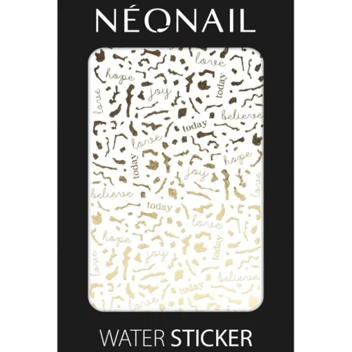 Kunstnägel & Nageldesign Water Stickers Wedding von NEONAIL