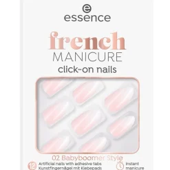 Kunstnägel French MANICURE Click-On Nails von Essence