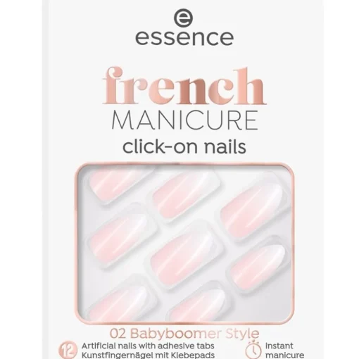 Kunstnägel French MANICURE Click-On Nails von Essence