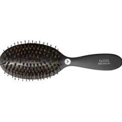Kämme & Bürsten Gloss Brush Midi Black von HH Simonsen