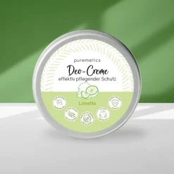 Körperpflege Deo-Creme Limette von puremetics