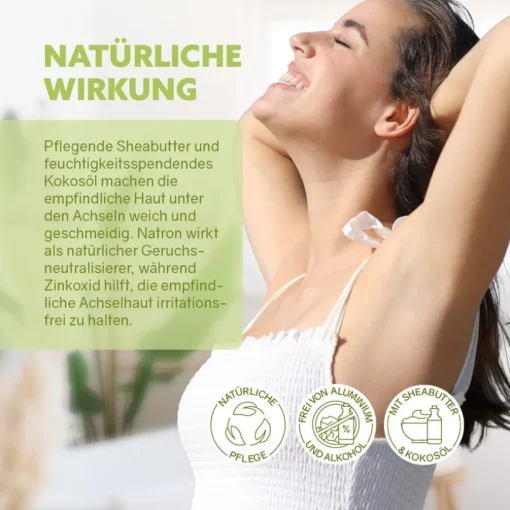 Körperpflege Deo-Creme Limette von puremetics