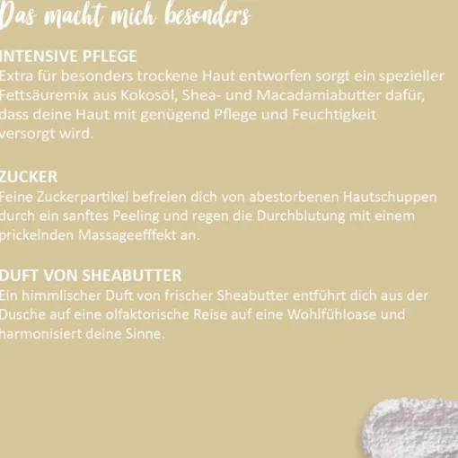 Körperpflege 3in1 Intensiv-Dusch-Fluff Shea Care von puremetics