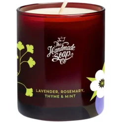 Lavender, Rosemary, Thyme & Mint Scented Soy Candle von The Handmade Soap