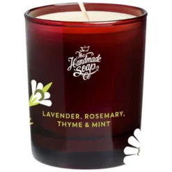 Lavender, Rosemary, Thyme & Mint Scented Soy Candle von The Handmade Soap