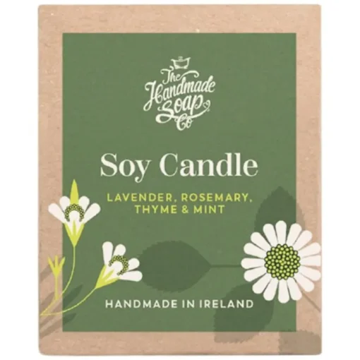 Lavender, Rosemary, Thyme & Mint Scented Soy Candle von The Handmade Soap