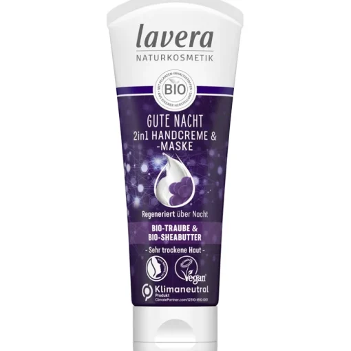 Lavera Gute Nacht 2-in-1 Handcreme & Maske