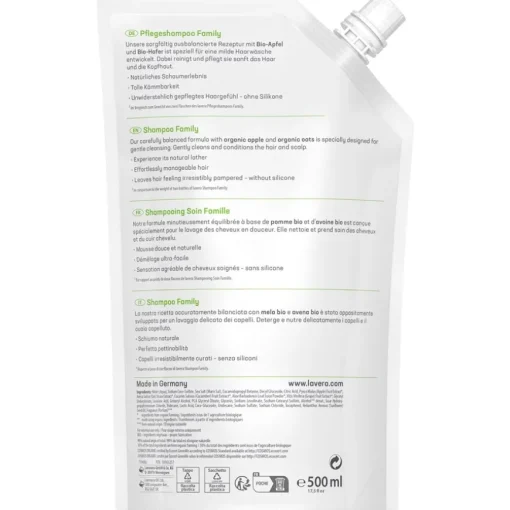 Lavera Pflegeshampoo Family