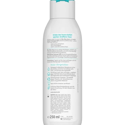 Lavera Straffende Body Lotion Bio-Aloe Vera & Natürliches Coenzym Q10