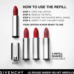 LES ACCESSOIRES COUTURE Le Rouge Sheer Velvet Refill von GIVENCHY