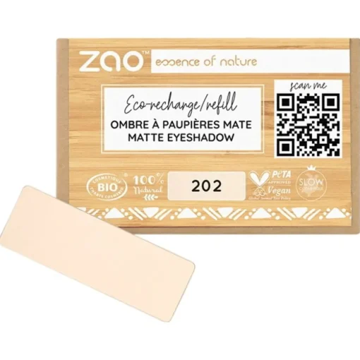 Lidschatten & Primer Matt Eyeshadow Refill von Zao