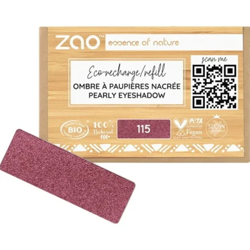 Lidschatten & Primer Pearly Eyeshadow Refill von Zao