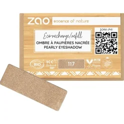 Lidschatten & Primer Pearly Eyeshadow Refill von Zao