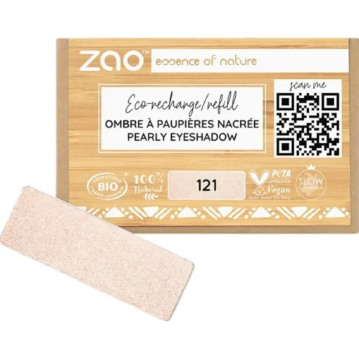Lidschatten & Primer Pearly Eyeshadow Refill von Zao