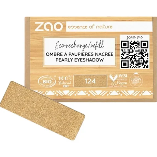 Lidschatten & Primer Pearly Eyeshadow Refill von Zao