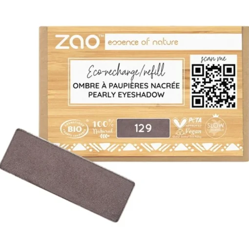 Lidschatten & Primer Pearly Eyeshadow Refill von Zao
