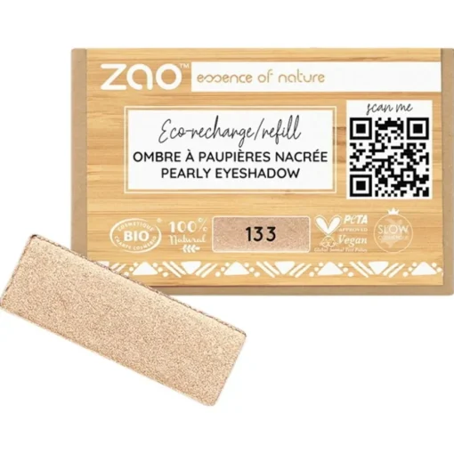 Lidschatten & Primer Pearly Eyeshadow Refill von Zao