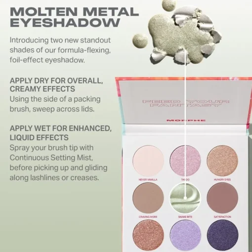 Lidschatten Pulp Fantasy Palette Forbidden Collection von Morphe