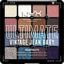 Lidschatten Ultimate Shadow Palette Vintage Jean Baby von NYX Professional Makeup