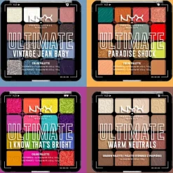 Lidschatten Ultimate Shadow Palette Vintage Jean Baby von NYX Professional Makeup