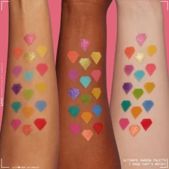 Lidschatten Ultimate Shadow Palette I Know That's Bright von NYX Professional Makeup