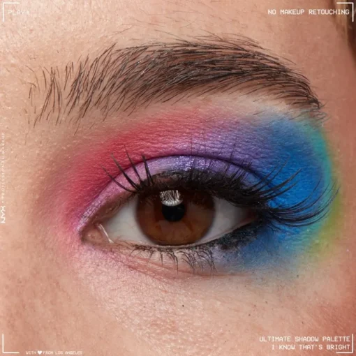 Lidschatten Ultimate Shadow Palette I Know That's Bright von NYX Professional Makeup