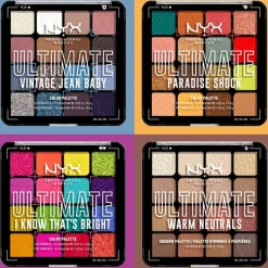 Lidschatten Ultimate Shadow Palette Warm Neutrals von NYX Professional Makeup
