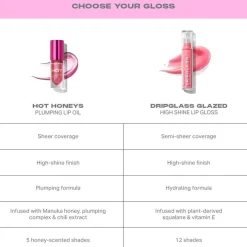 Lip Gloss Hot Honeys Plumping Lip Oil von Morphe