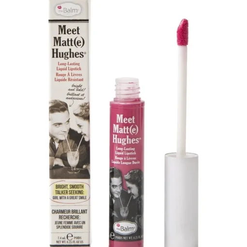 Lip Gloss Long-Lasting Liquid Lipstick Meet Matt(e) Hughes von The Balm