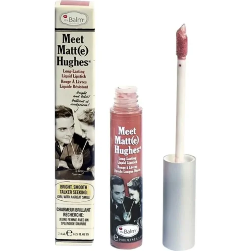 Lip Gloss Long-Lasting Liquid Lipstick Meet Matt(e) Hughes von The Balm