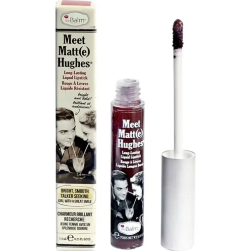 Lip Gloss Long-Lasting Liquid Lipstick Meet Matt(e) Hughes von The Balm