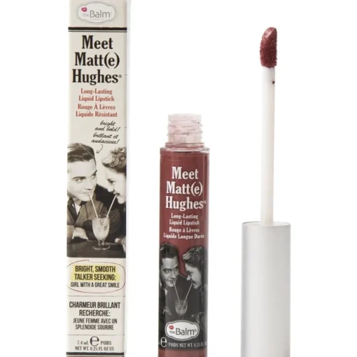 Lip Gloss Long-Lasting Liquid Lipstick Meet Matt(e) Hughes von The Balm