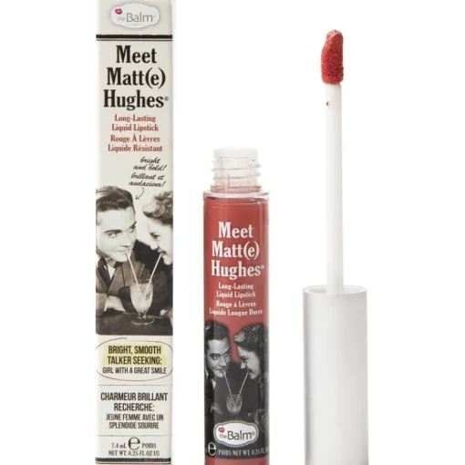 Lip Gloss Long-Lasting Liquid Lipstick Meet Matt(e) Hughes von The Balm